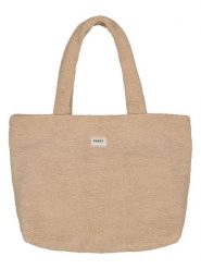 Barts Shopper bag "Aaki" w kolorze beżowym rozmiar: onesize. Brązowe shopper bag Barts, bez wzorów, z bawełny, bez dodatków. Za 158.84 zł.