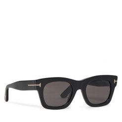 Okulary przeciwsłoneczne Tom Ford. Czarne okulary przeciwsłoneczne TOM FORD, bez wzorów. Za 1,739.00 zł.