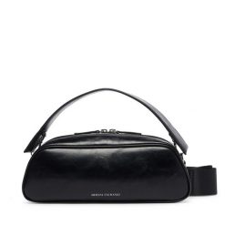 Torebka Armani Exchange. Czarne torebki klasyczne Armani Exchange, bez wzorów, klasyczne, bez dodatków. Za 539.99 zł.