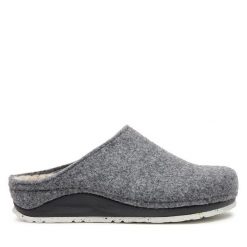 Kapcie Berkemann. Szare kapcie Berkemann, bez wzorów. Za 289.99 zł.