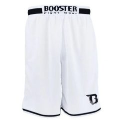 Szorty Booster Fight Gear Rapid Strike Pro 2. Białe szorty BOOSTER FIGHT GEAR, bez wzorów, z materiału, na fitness i siłownię. Za 296.00 zł.