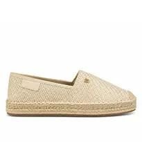 Buty damskie espadryle Wrangler NANCY RAFFIA WOMEN LOW. Brązowe espadryle Wrangler, bez wzorów, z jeansu, wakacyjne, bez obcasa. Za 129.00 zł.