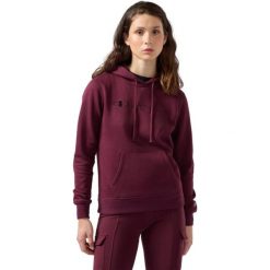 Bluza damska Champion Hooded Sweatshirt bordowa 118379 RS522. Czerwone bluzy z kapturem Champion, xl, bez wzorów, z bawełny, bez kaptura, na fitness i siłownię. Za 199.00 zł.