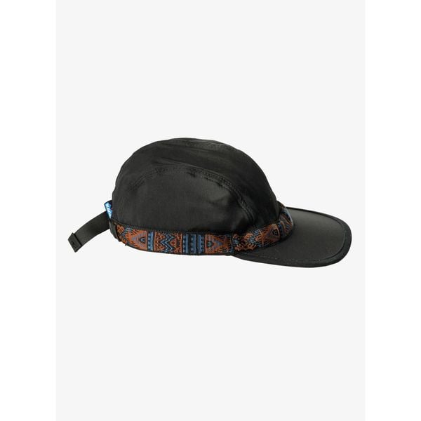 Czapka z daszkiem Kavu Synthetic Strapcap. Czarne czapki z daszkiem KAVU, bez wzorów. Za 167.99 zł.
