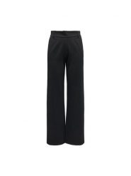 ONLY Spodnie materiałowe Poptrash 15341829 Czarny Straight Fit. Czarne spodnie materiałowe ONLY, bez wzorów, z materiału. Za 169.99 zł.