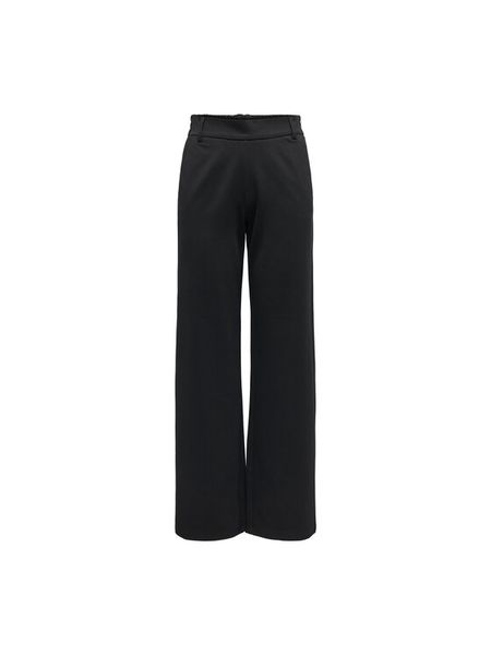 ONLY Spodnie materiałowe Poptrash 15341829 Czarny Straight Fit. Czarne spodnie materiałowe ONLY, bez wzorów, z materiału. Za 169.99 zł.