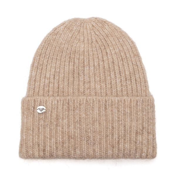 Czapka Roxy. Brązowe czapki zimowe Roxy, bez wzorów. Za 59.99 zł.