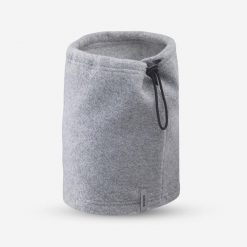 Komin narciarski dla dorosłych Wedze Tanka. Szare szaliki i kominy WED'ZE, na zimę, bez wzorów, z dzianiny, sportowe. Za 24.99 zł.