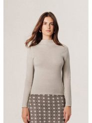 Rodier Sweter w kolorze beżowo-jasnobrązowym rozmiar: M. Brązowe swetry Rodier, m, bez wzorów, z wełny, klasyczne, bez ramiączek. Za 322.73 zł.