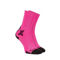 Skarpety X-Socks Bike Perform Crew Pink. Czerwone skarpetki X-Socks, bez wzorów. W wyprzedaży za 78.00 zł.