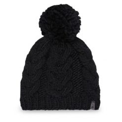 Czapka Roxy. Czarne czapki zimowe Roxy, bez wzorów. Za 129.99 zł.