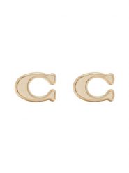 Coach Kolczyki 37571173 Złoty. Żółte kolczyki Coach, metalowe. Za 169.99 zł.