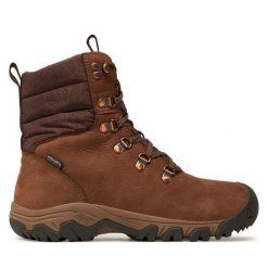 Trekkingi Keen. Brązowe buty trekkingowe Keen, bez zapięcia. Za 419.99 zł.