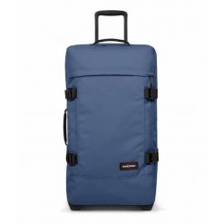 Torba na wózek Eastpak Tranverz. Niebieskie torby podróżne Eastpak, bez wzorów. W wyprzedaży za 700.50 zł.
