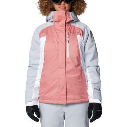 Kurtka narciarska damska Columbia Snowy Summit Ins. Czerwone kurtki narciarskie Columbia, na zimę, m, bez wzorów, bez kaptura, narciarskie. Za 749.99 zł.