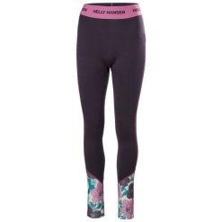 Damskie legginsy Helly Hansen Lifa Midw. Czarne legginsy Helly Hansen, bez wzorów, sportowe. Za 347.00 zł.