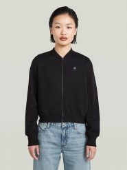 G-Star Bluza w kolorze czarnym rozmiar: M. Czarne bluzy bez kaptura G-Star, m, bez wzorów, bez kaptura. Za 236.05 zł.