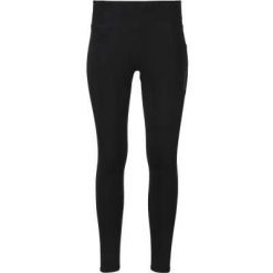 Endurance Strong W Long Run Tights – Długie legginsy biegowe, dopasowane. Czarne legginsy Endurance, bez wzorów, z elastanu, długie. Za 160.00 zł.