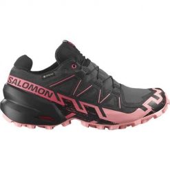 Buty do biegania damskie Salomon Speedcross 6. Czarne buty do biegania Salomon, bez wzorów, z gore-texu, bez zapięcia, do biegania, salomon speedcross, gore-tex. Za 748.35 zł.