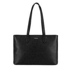 Torebka Lasocki. Czarne shopper bag Lasocki, bez wzorów, bez dodatków. Za 149.99 zł.