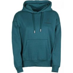 Damska bluza z kapturem Fundango Haley. Zielone bluzy FUNDANGO, m, bez wzorów, casualowe, bez ramiączek, z kapturem. Za 239.90 zł.