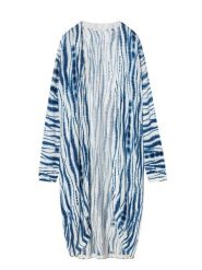 TATUUM Kardigan w kolorze granatowo-białym rozmiar: XL. Niebieskie swetry Tatuum, xl, bez wzorów, bez ramiączek. Za 172.89 zł.