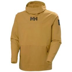 Bluza z kapturem Helly Hansen Ullr D Shield 2.0. Brązowe bluzy Helly Hansen, bez wzorów, sportowe, bez ramiączek, z kapturem. Za 770.00 zł.