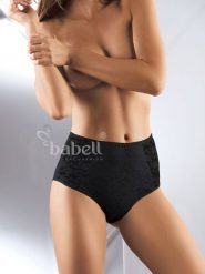 Figi Model Lace-Fit BBL 070 Black - Babell. Czarne figi Babell, bez wzorów, z bawełny. Za 77.83 zł.