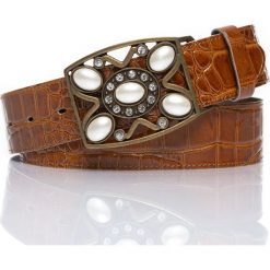 DAMSKI PASEK VANZETTI PASEK SKÓRZANY SOPO-VAN902 645 40mm Ledergürtel Q. 6186(6250). Brązowe paski Vanzetti, bez wzorów, klasyczne. Za 89.99 zł.