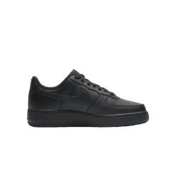Buty Nike Air Force 1 '07 Czarny. Czarne buty treningowe Nike, bez wzorów, z gumy, bez zapięcia, trekkingowe, Nike Air Force. Za 479.99 zł.