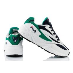 Buty do biegania damskie Fila V94M Low Wmn białe. Białe buty do biegania Fila, na wiosnę, bez wzorów, bez zapięcia, do biegania. Za 374.99 zł.