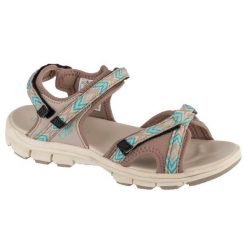 Sandały CMP Almaak Hiking Sandal 38Q9946-13PT brązowe. Brązowe sandały bez wzorów, z gumy, bez obcasa, bez zapięcia. Za 311.37 zł.
