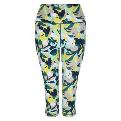 Legginsy Damskie Influential Petal 3/4. Niebieskie legginsy Dare 2b, bez wzorów, sportowe. Za 58.99 zł.