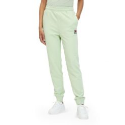 Spodnie damskie FILA Lubna. Czarne spodnie dresowe Fila, bez wzorów, długie. Za 159.99 zł.