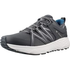 Buty COLUMBIA 2108401CB Szary. Szare trekkingi Columbia, bez wzorów, ze skóry, bez zapięcia, na fitness i siłownię. Za 357.99 zł.