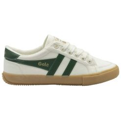 Buty damskie Gola Stratus. Białe buty treningowe Gola, bez wzorów, z gumy, bez zapięcia, trekkingowe. Za 386.00 zł.