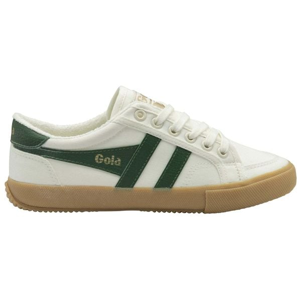Buty do chodzenia damskie Gola Stratus. Białe buty treningowe Gola, bez wzorów, z gumy, bez zapięcia, trekkingowe. Za 433.80 zł.