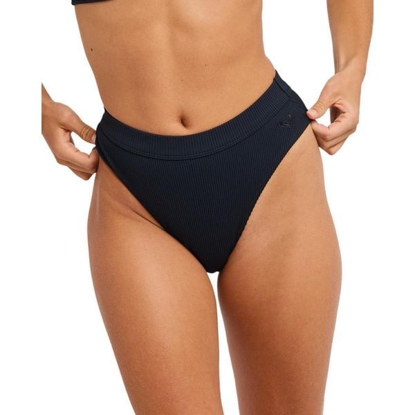 Dół bikini dla Kobiety ROXY LOVE Czarny. Szare bikini Roxy, bez wzorów, z elastanu, klasyczne. Za 189.99 zł.