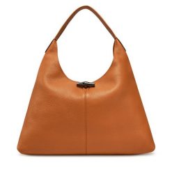 Torebka Longchamp. Brązowe torebki klasyczne Longchamp, bez wzorów, klasyczne, bez dodatków. Za 2,769.00 zł.