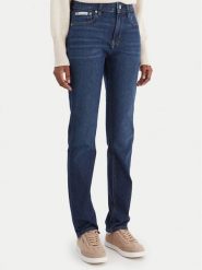Calvin Klein Jeans Jeansy Mid Rise Slim Blue Orbit LV047C778G Niebieski Slim Fit. Niebieskie jeansy Calvin Klein Jeans, bez wzorów, z bawełny. Za 429.99 zł.