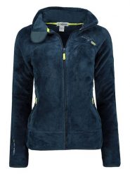 Geographical Norway Kurtka polarowa "Upaline" w kolorze granatowym rozmiar: XXL. Niebieskie kurtki Geographical Norway, xxl, bez wzorów, z polaru, bez kaptura. Za 83.62 zł.