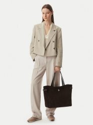BOSS Torebka Beyond 50563347 Brązowy ciemny. Brązowe shopper bag Boss, bez wzorów, ze skóry, bez dodatków. Za 1,999.00 zł.