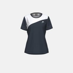 TIE-BREAK Damska Koszulka Tenisowa. Niebieskie t-shirty sportowe Head, m, bez wzorów, bez ramiączek, tenisowe. Za 260.00 zł.