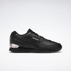 Buty do chodzenia damskie Reebok Glide Ripple. Czarne buty do biegania Reebok, bez wzorów, z gumy, bez zapięcia, do biegania, Reebok Royal. Za 244.30 zł.