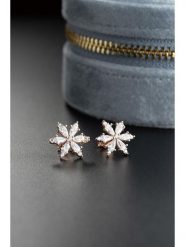 Heliophilia Pozłacane kolczyki-wkrętki z cyrkoniami rozmiar: onesize. Czerwone kolczyki Heliophilia, z cyrkonią, pozłacane. Za 50.45 zł.