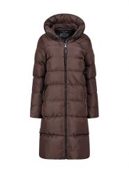 Canadian Peak Płaszcz zimowy "Aprileak" w kolorze brązowym rozmiar: XL. Brązowe płaszcze Canadian Peak, na zimę, xl, bez wzorów, z puchu, bez kaptura. Za 252.94 zł.