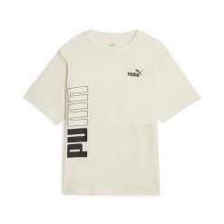 Puma Koszulka Power Colorblock 67601287. Brązowe t-shirty sportowe Puma, xl, bez wzorów, bez ramiączek. Za 77.99 zł.
