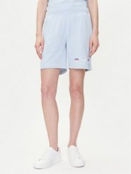 Emporio Armani Underwear Szorty sportowe EW000496 AF10882 U9273 Błękitny Loose Fit. Niebieskie szorty sportowe Emporio Armani Underwear, bez wzorów, z syntetyku. Za 239.99 zł.