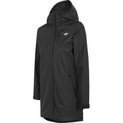 Kurtka miejska damska KUDT004 - głęboka czerń. Kurtki marki 4f. Za 349.99 zł.