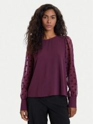 Vero Moda Bluzka Alva 10337474 Fioletowy Regular Fit. Fioletowe bluzki Vero Moda, l, bez wzorów, z syntetyku, bez kołnierzyka, bez ramiączek. Za 159.99 zł.